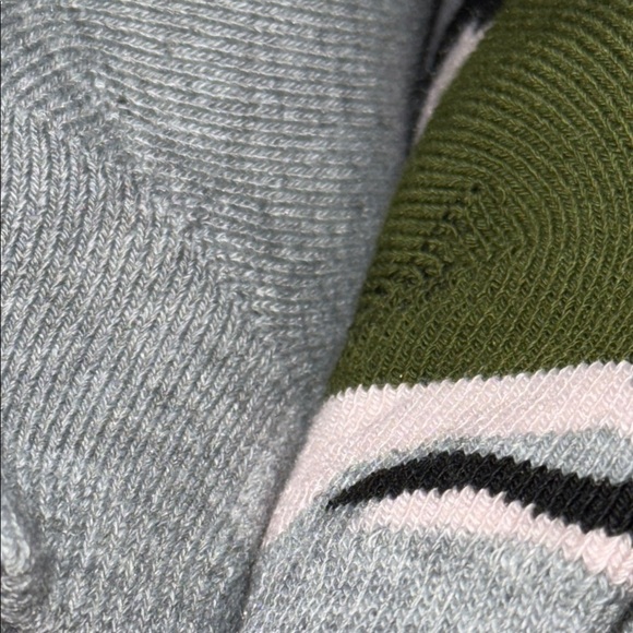 New Steve Madden Athletic Socks Black and Green - Picture 9 of 10